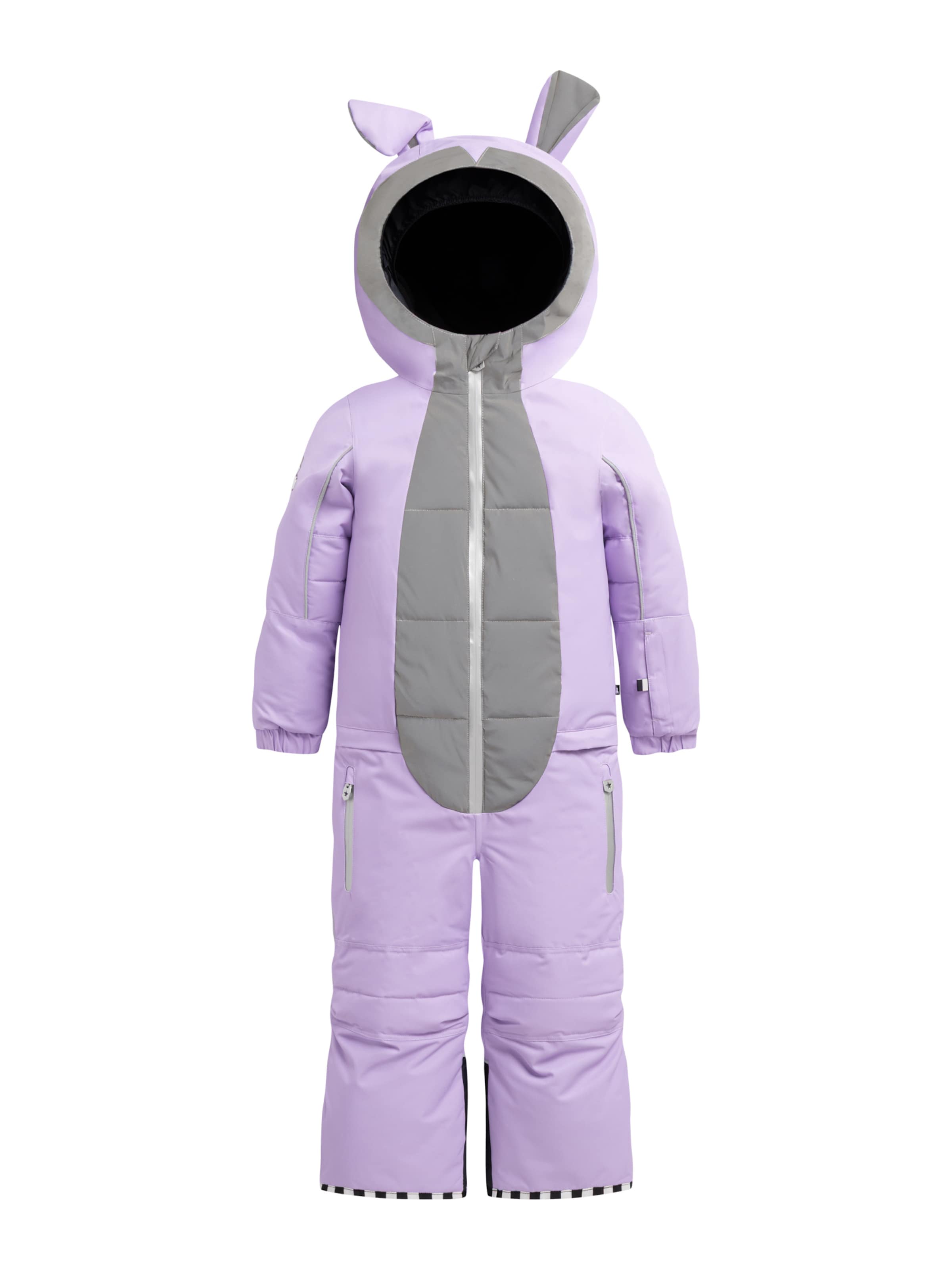 Ensemble 'BUNNYDO LILA Schneeanzug' WeeDo en violet : devant
