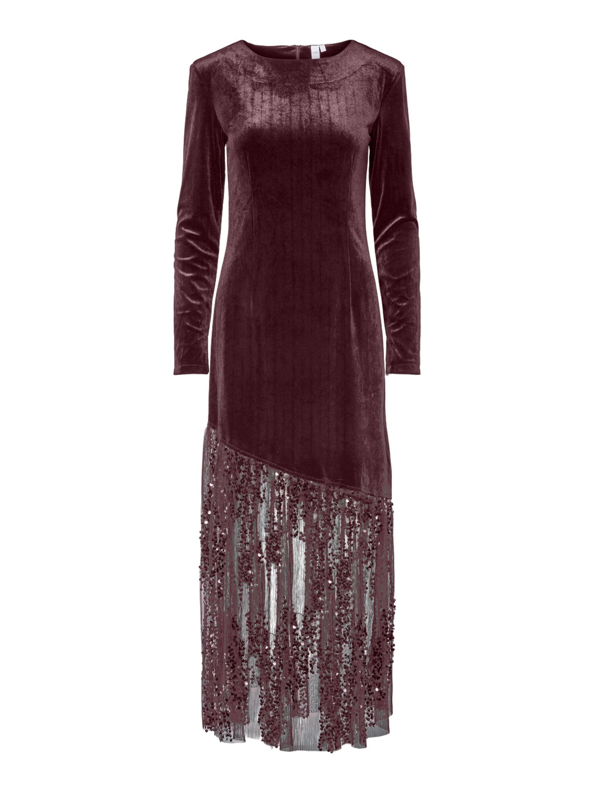 Robe de soirée 'TERA' YAS en marron : devant