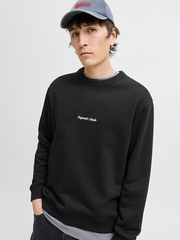 JACK & JONES - Sweatshirt 'JORNORREBRO' em preto