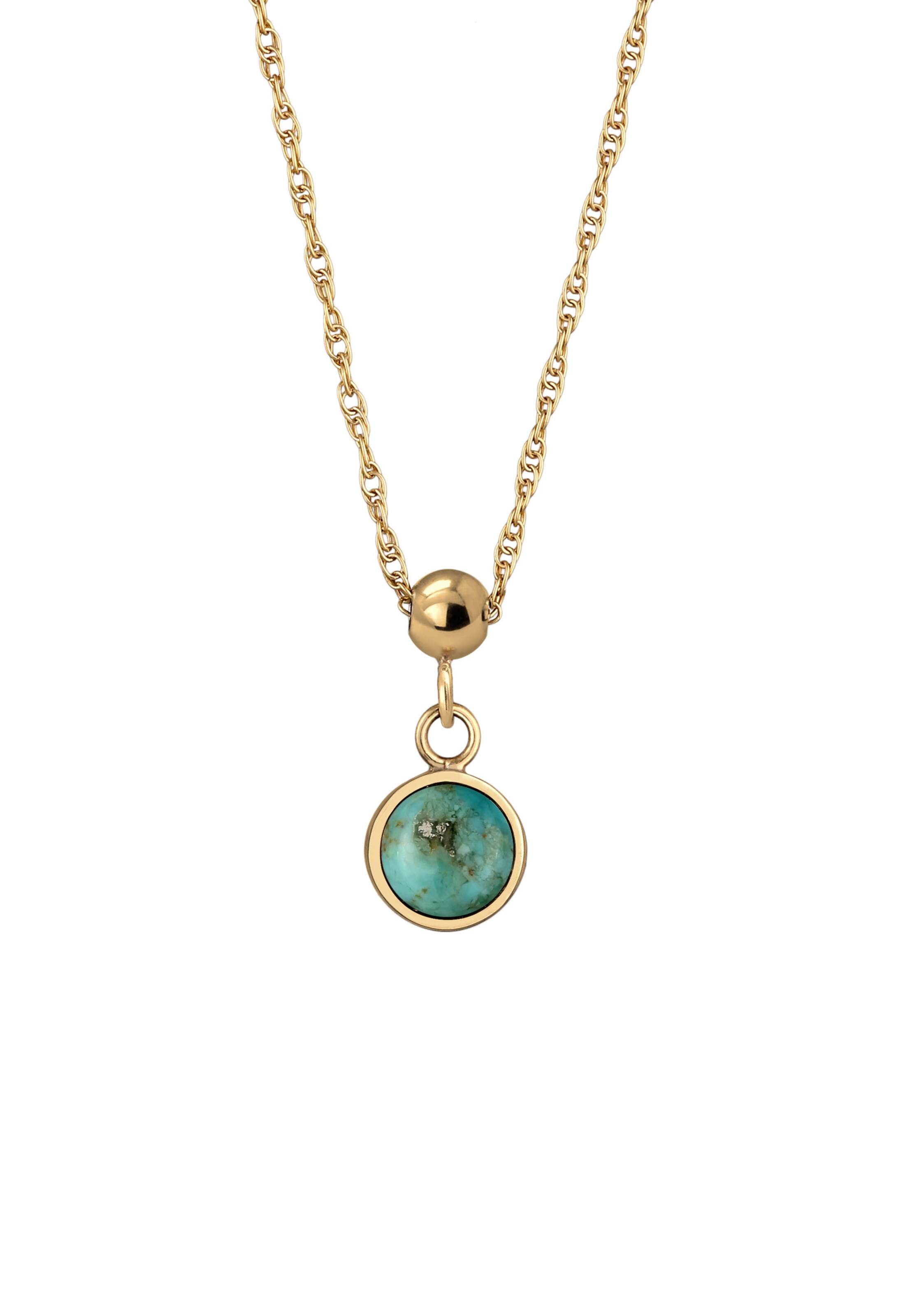 ELLI PREMIUM Necklace 'Geburtsstein Dezember' in Gold