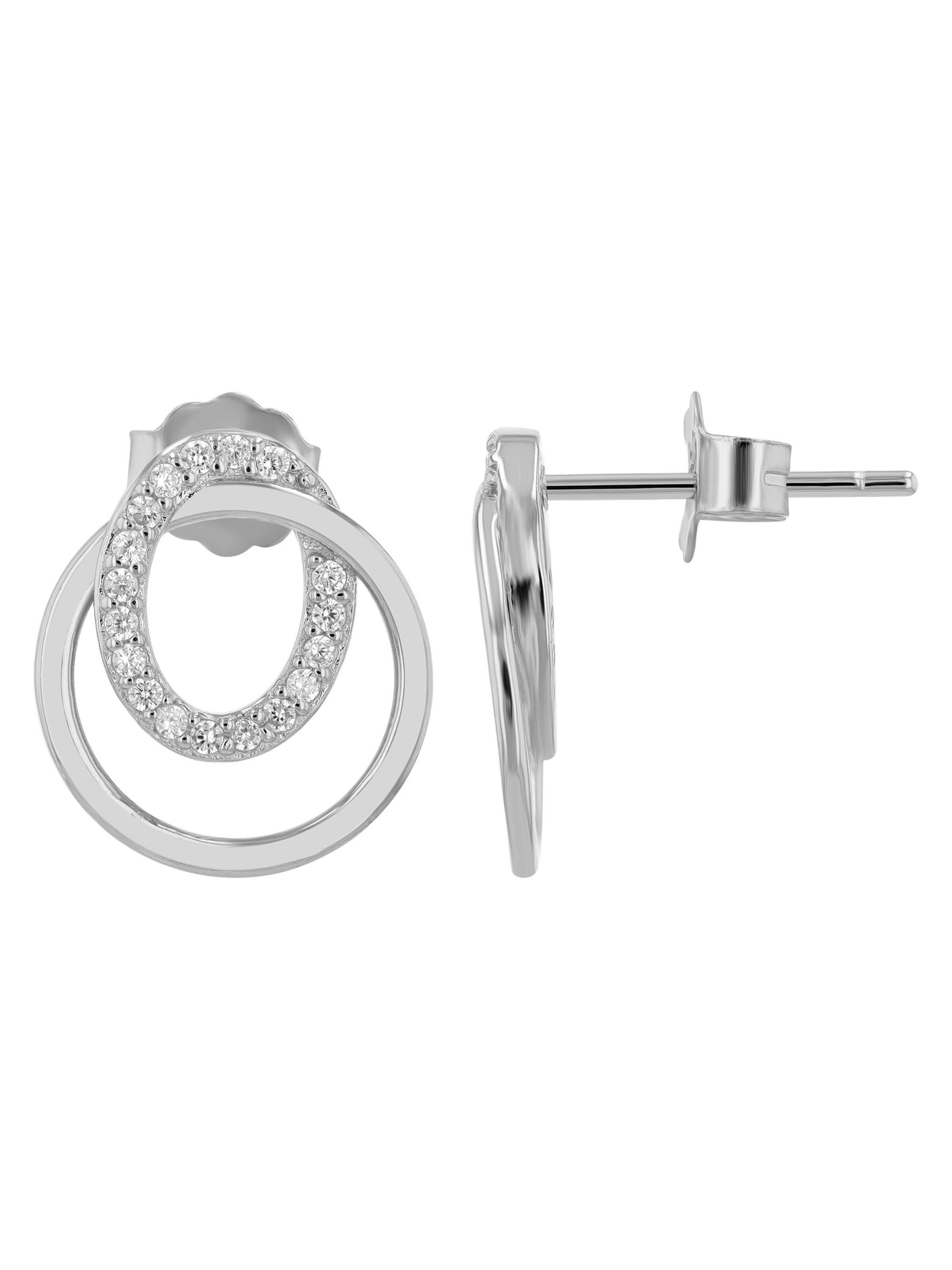 Akzent Earrings 'langlebig' in Silver
