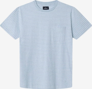 T-Shirt Hackett London en bleu : devant