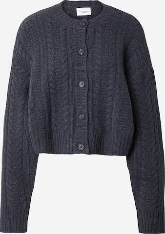 ABOUT YOU x Marie von Behrens Knit cardigan 'Rosie' in Grey: front