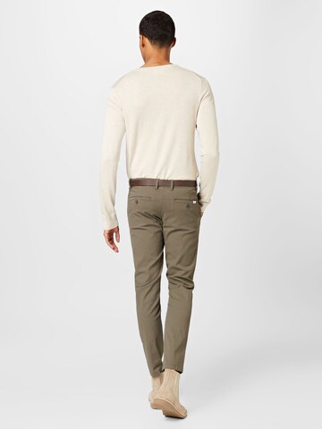 Coupe slim Pantalon chino 'Superflex' Lindbergh en vert