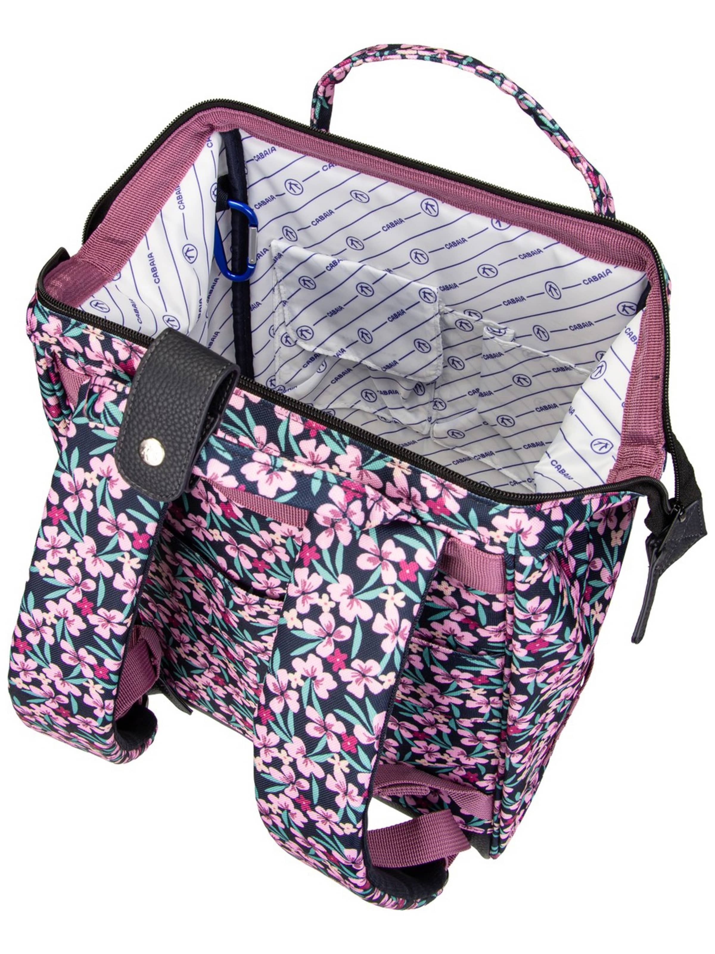 Cabaia Backpack 'Adventurer Iridescent' in Black