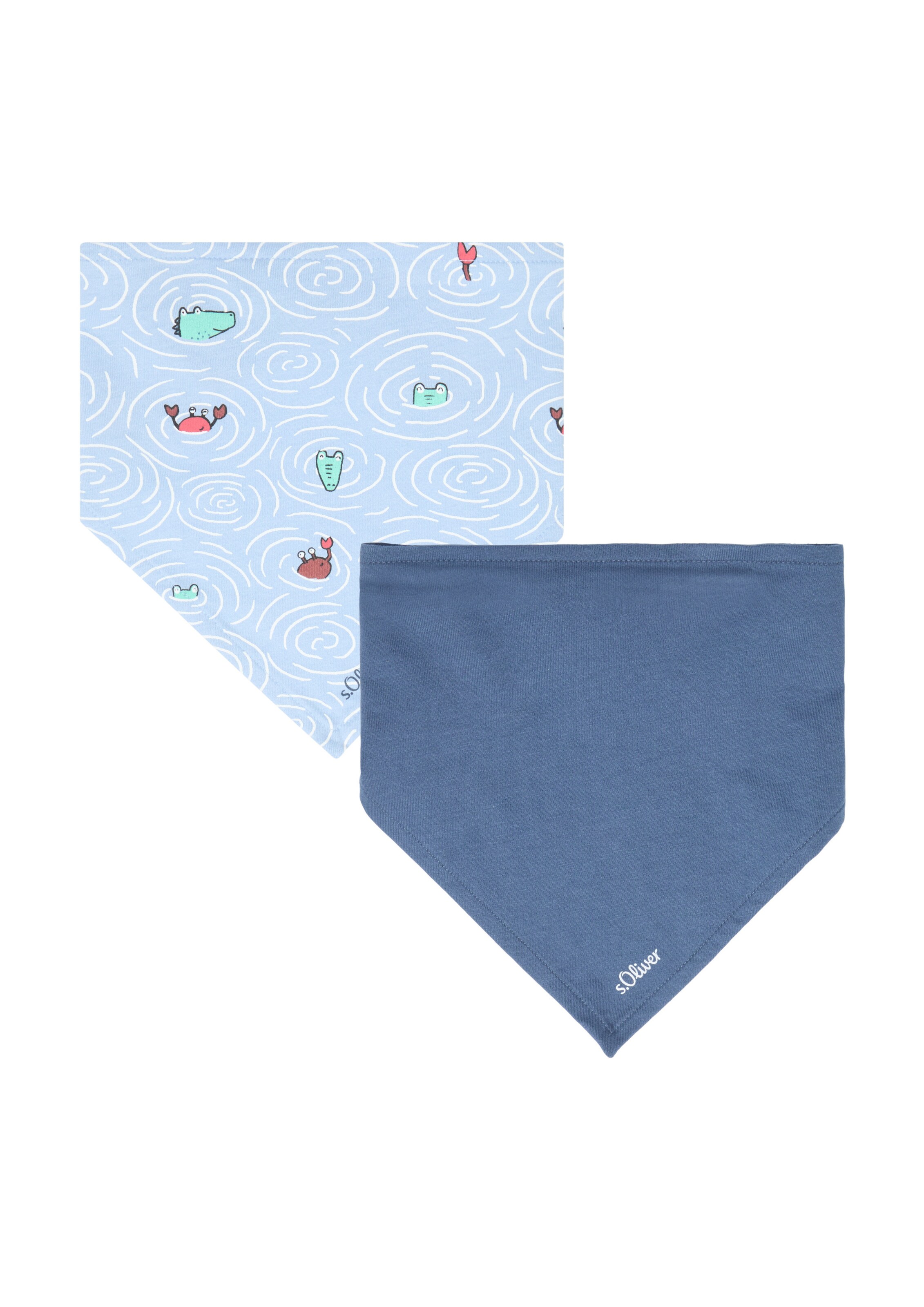 Bavette s.Oliver en bleu : devant