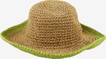 Gudrun Sjödén Hut oder Mütze S in Beige: Vorderseite