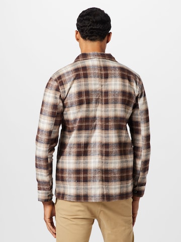 BRAVE SOUL Between-Season Jacket 'TECHNIQUE' in Brown