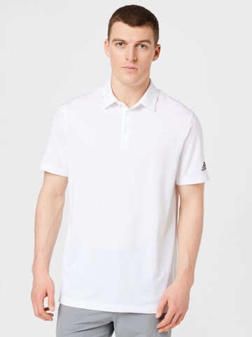 T-Shirt fonctionnel ADIDAS GOLF en blanc : devant