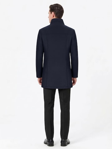 ALLTHEMEN Winter coat 'Nahtverlauf' in Blue