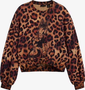 Desigual Sweatshirt 'Disney™' in Brown: front