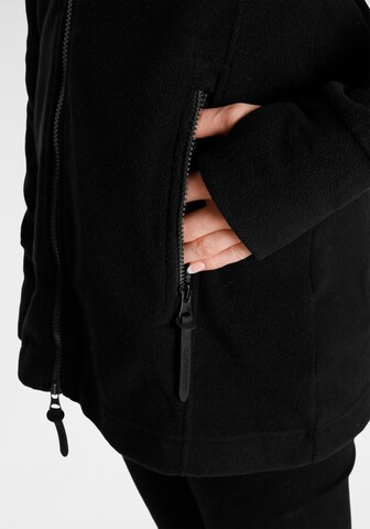 ALPENBLITZ Fleece Jacket in Black