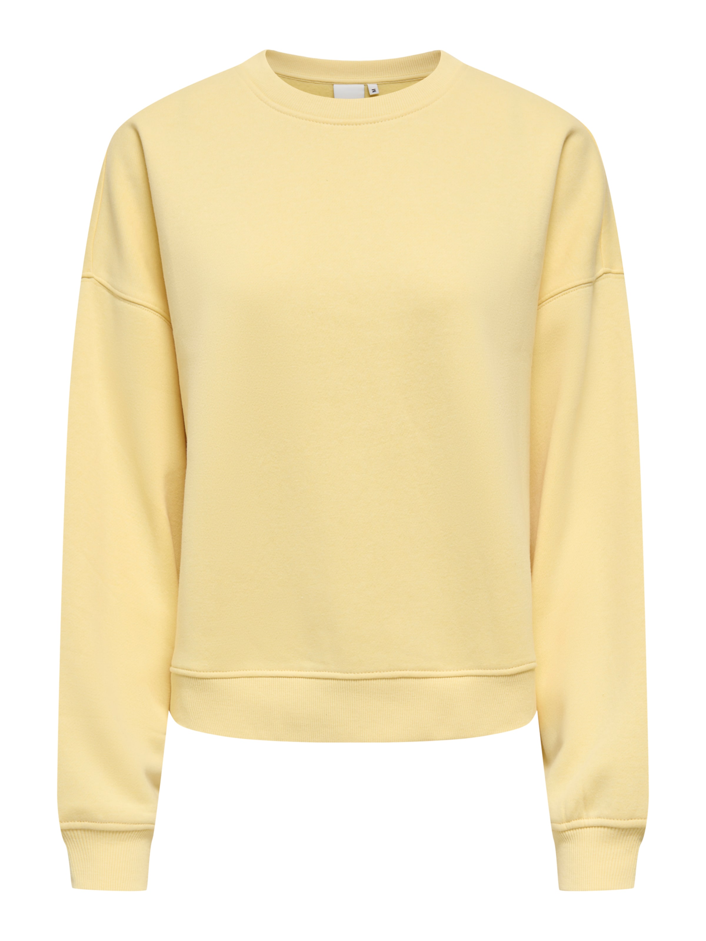 ONLY Sweatshirt 'ONLBEST' in Yellow: front