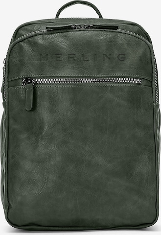 Herling Backpack 'Cavendish' in Green: front