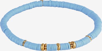 ELLI Armband 'Heishi' in Blauw: voorkant