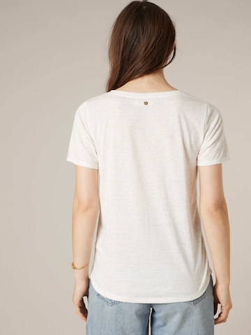 T-shirt 'Kellie' Deeluxe en blanc
