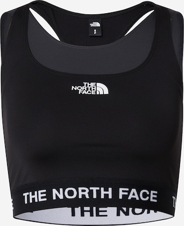 THE NORTH FACE - Soutien de desporto em preto: frente