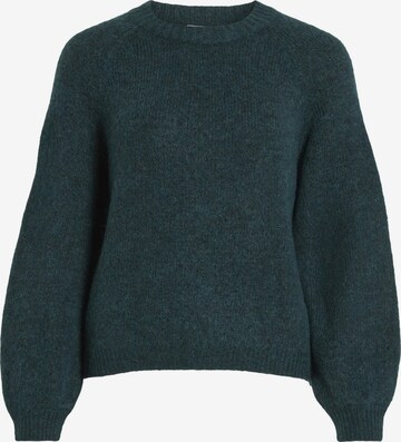 VILA Sweater in Green: front