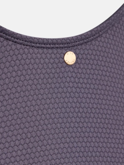 Mint Velvet Shaping-badpak in de kleur Braam / Wit, Productweergave