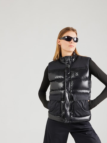 Gilet de sport 'Funäs' Haglöfs en noir : devant