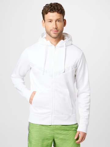 Nike Sportswear Sweatjacke in Weiß: predná strana