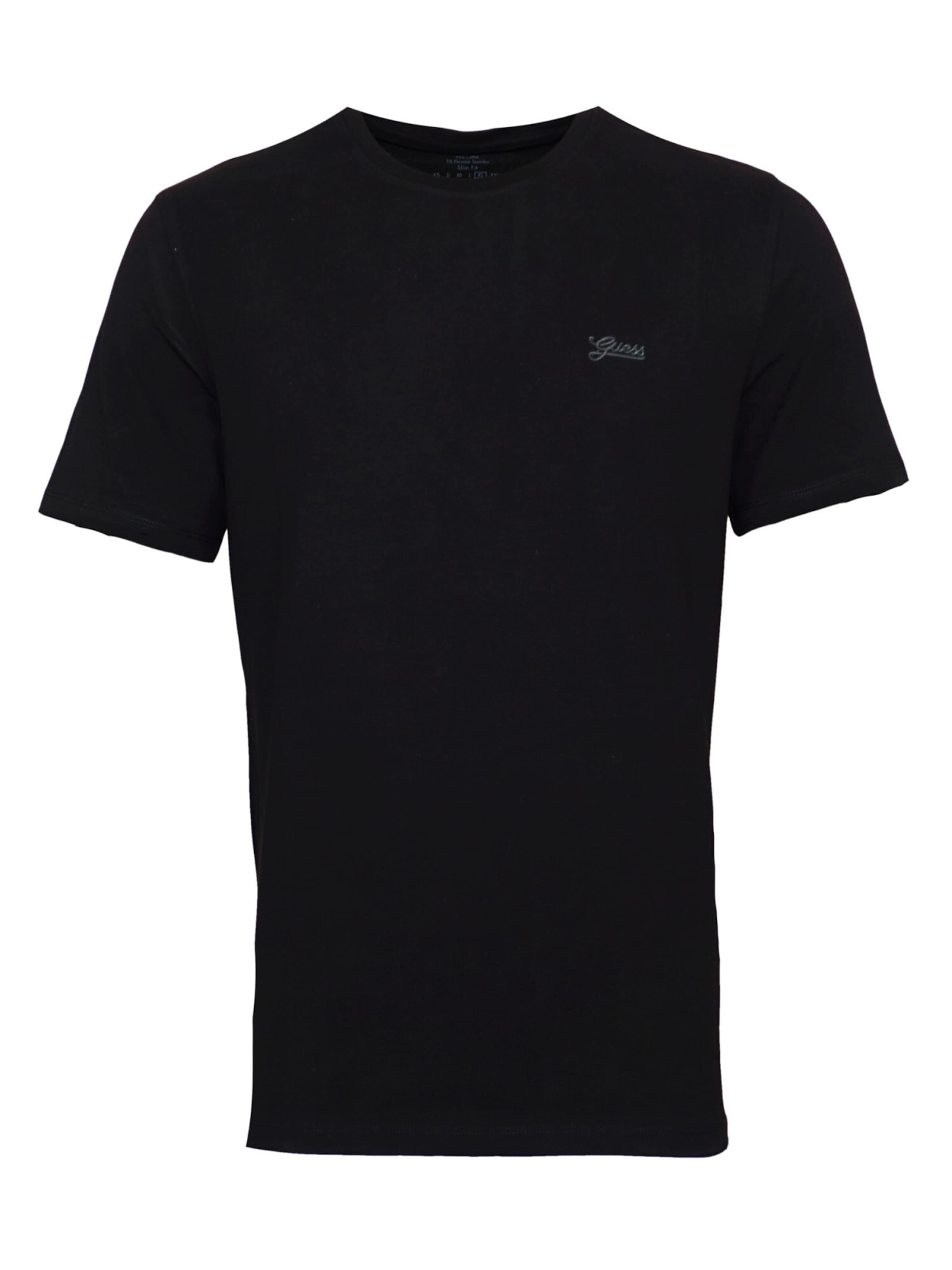 GUESS Bluser & t-shirts 'Pima' i sort: forside