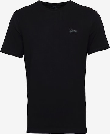 Maglietta 'Pima' di GUESS in nero: frontale
