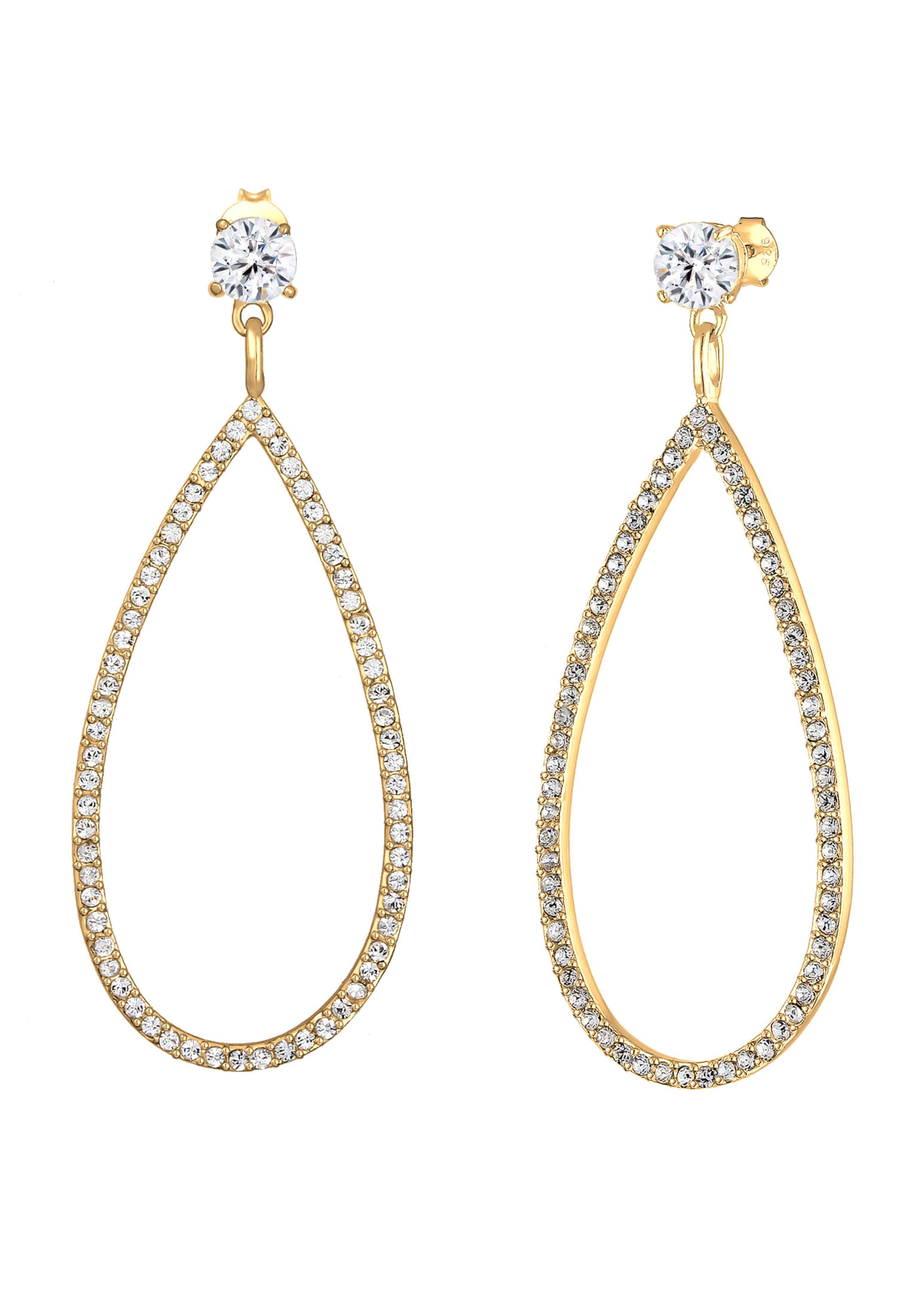 ELLI PREMIUM Ohrringe in Gold: Vorderseite