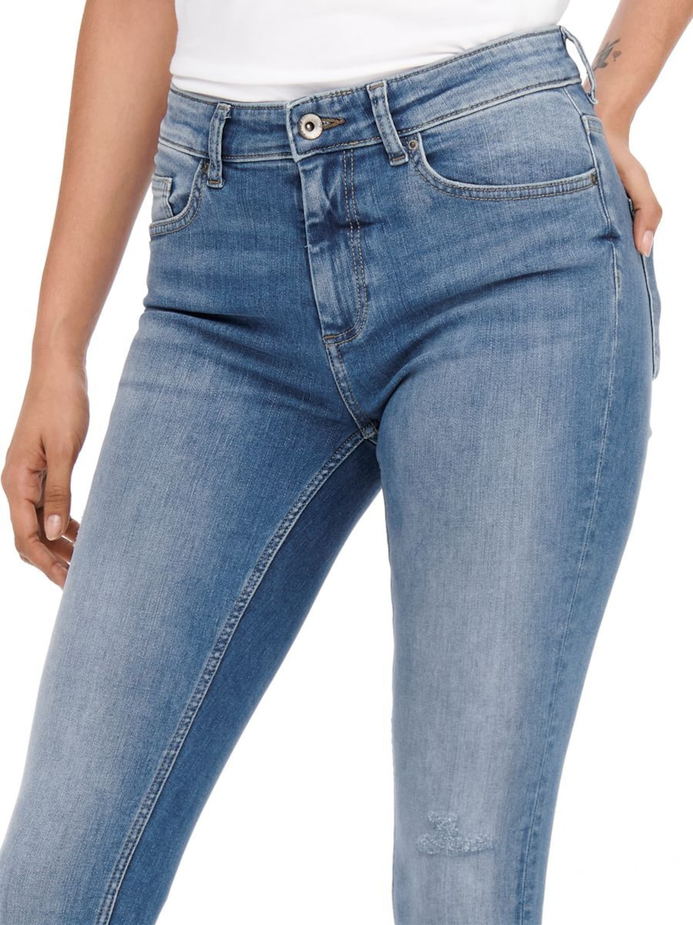 ONLY Скинни Джинсы в Синий