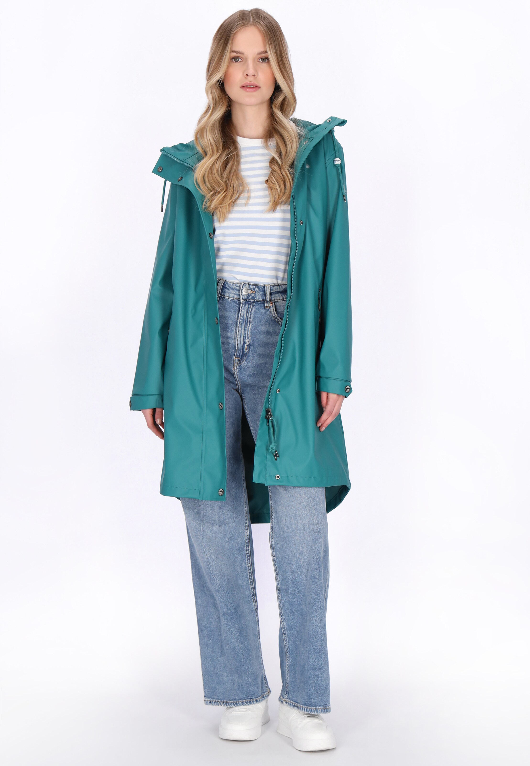 Manteau mi-saison Drymaster en bleu