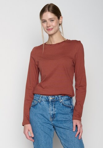Maglietta ' Basic' di GREENBOMB in rosso: frontale