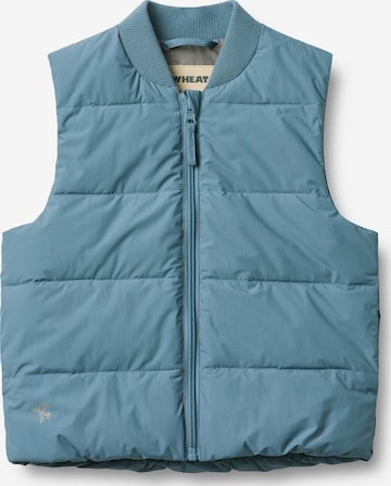 WHEAT Vest 'Fryd' in Blue: front
