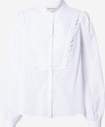 Lollys Laundry Блуза 'Pearl' в бяло, Преглед на продукта