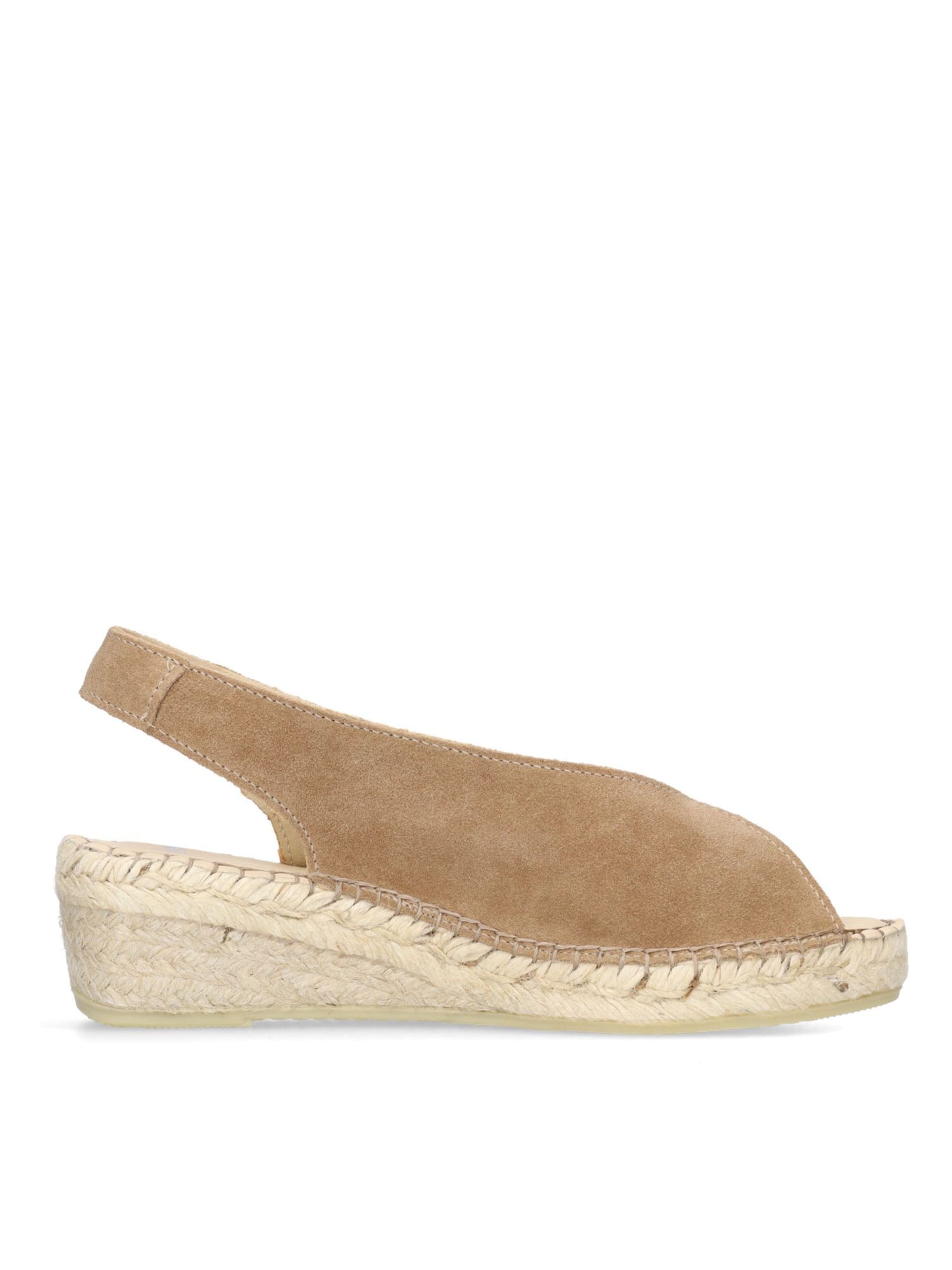 MANFIELD Sandaal in Bruin