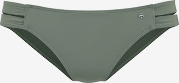 Pantaloncini per bikini di s.Oliver in verde: frontale