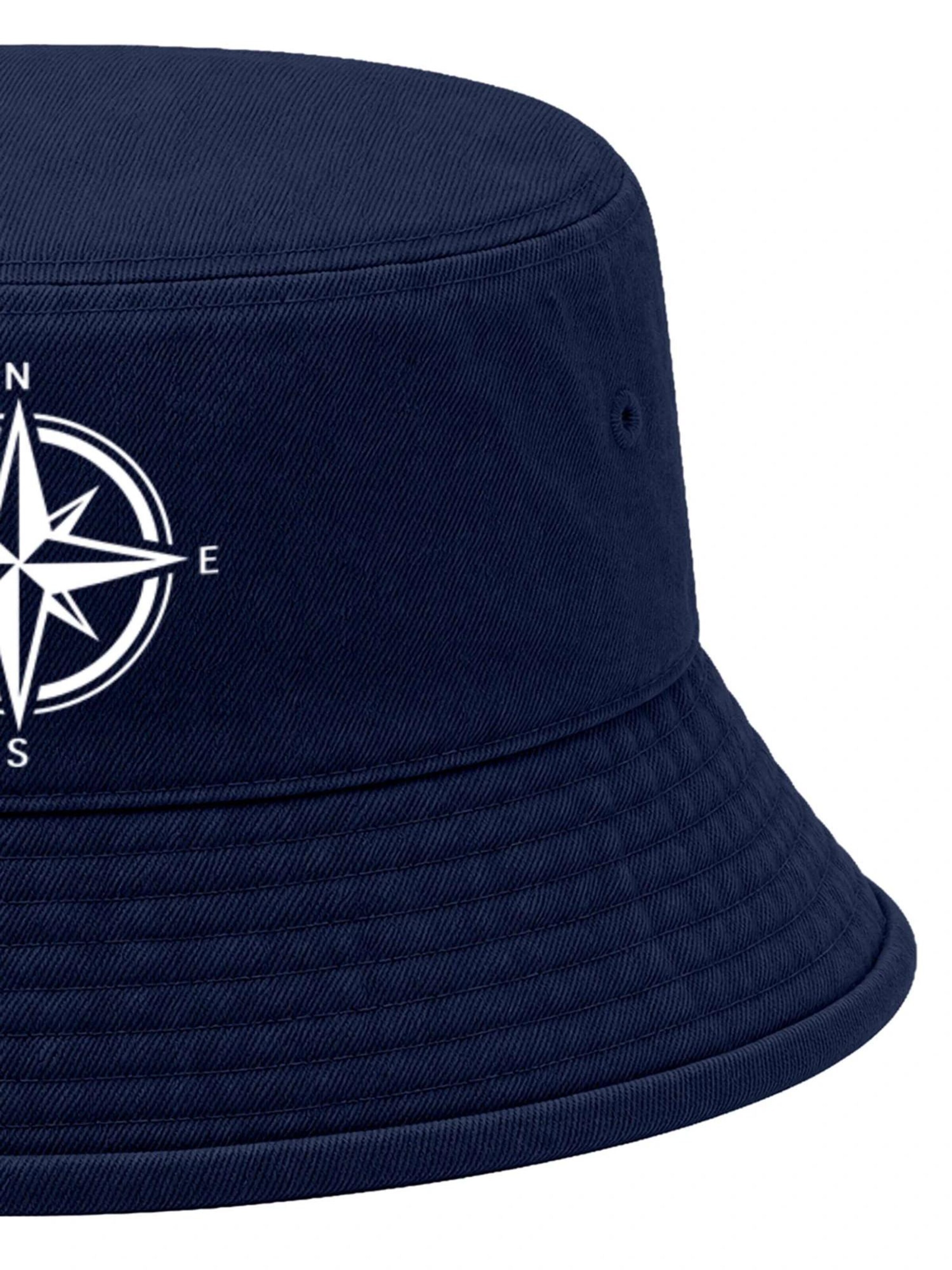 Neverless Hat 'Kompass' in Blue