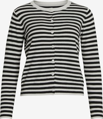 VILA Strickjacke in schwarz / weiß, Produktansicht
