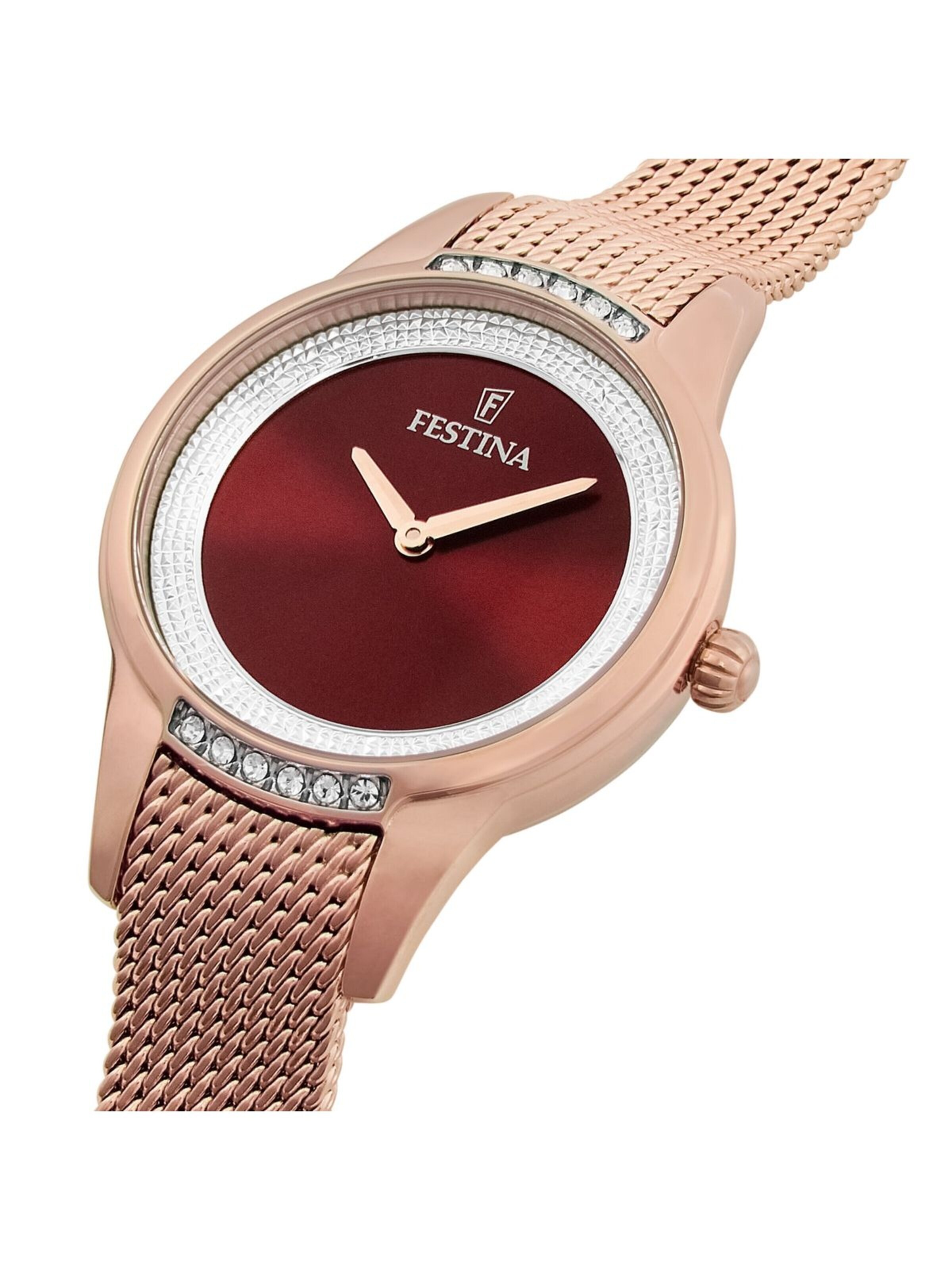 Montre à affichage analogique 'Festina - Watch MADEMOISELLE - Quartz watch movement - Watch case width: 30.2 mm' FESTINA en rouge