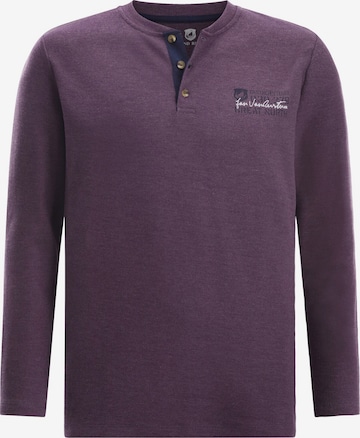 Jan Vanderstorm Shirt ' Ivor ' in Purple: front