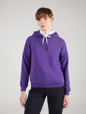 Polo Ralph Lauren Sweatshirt in Purple: front