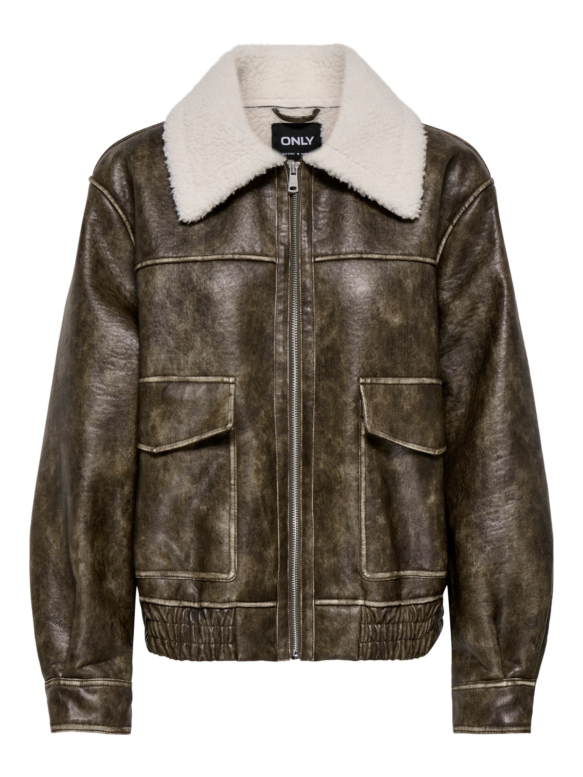 ONLY Overgangsjakke 'ONLINGRID' i brun: forside