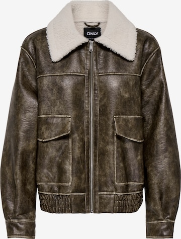 Giacca di mezza stagione 'ONLINGRID' di ONLY in marrone: frontale