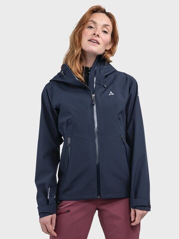 Veste outdoor 'Style Cascata' Schöffel en bleu : devant