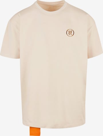 Forgotten Faces Shirt in Beige: Vorderseite