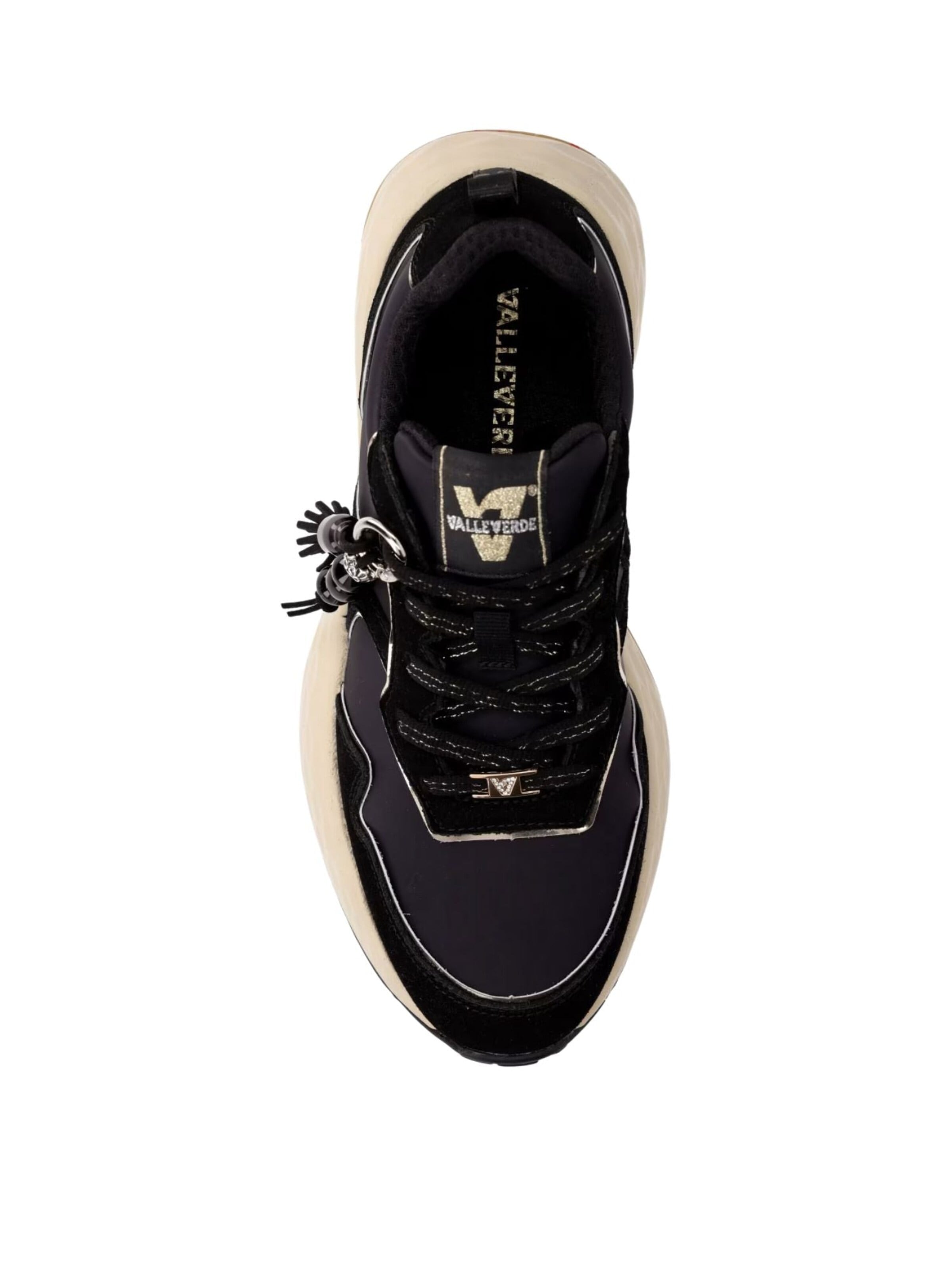 Sneaker bassa 'Valleverde Sneakers Nera' di Valleverde in nero