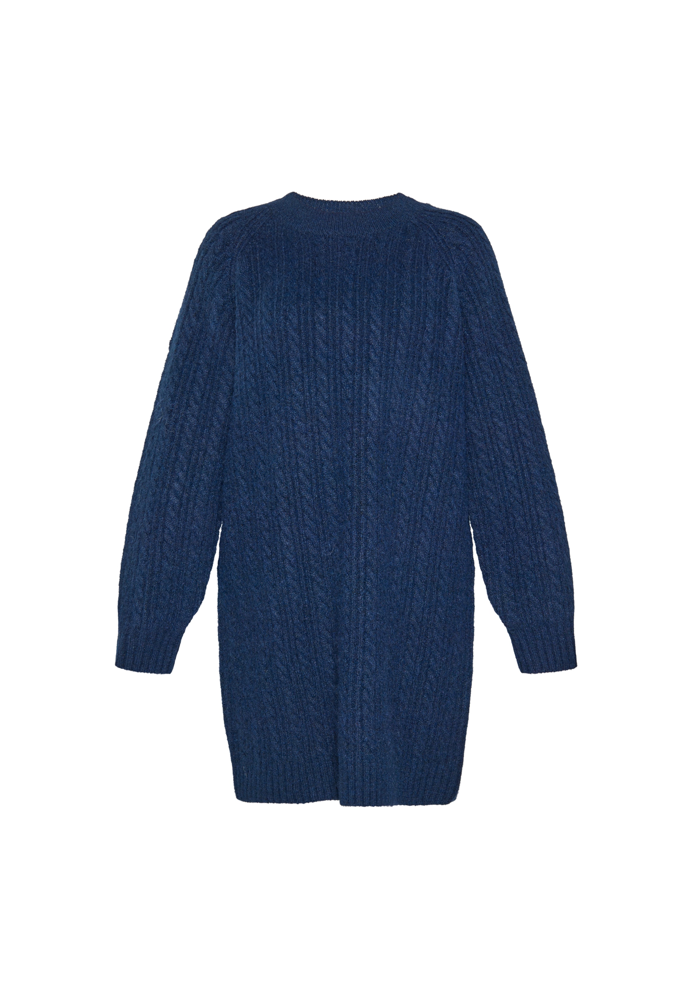 Rochie tricotat de la usha BLUE LABEL pe albastru: față