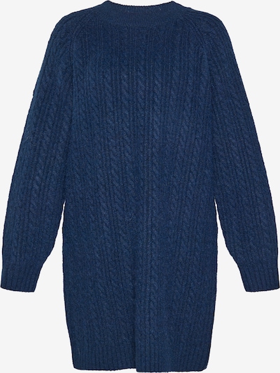 Megzta suknelė iš usha BLUE LABEL, spalva – tamsiai mėlyna, Prekių apžvalga
