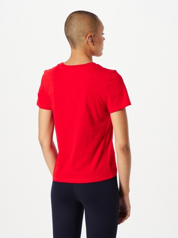 T-shirt Tommy Jeans en rouge