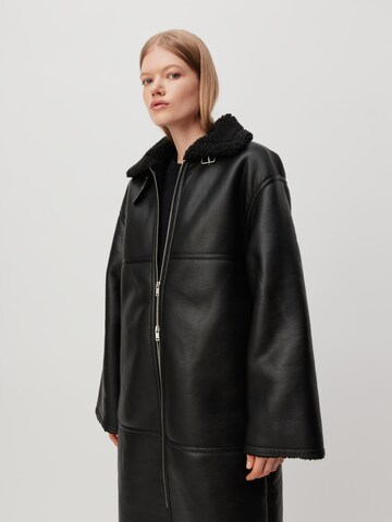 LeGer by Lena Gercke Between-seasons coat 'Victoria' in Black: front