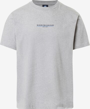 T-Shirt North Sails en gris : devant